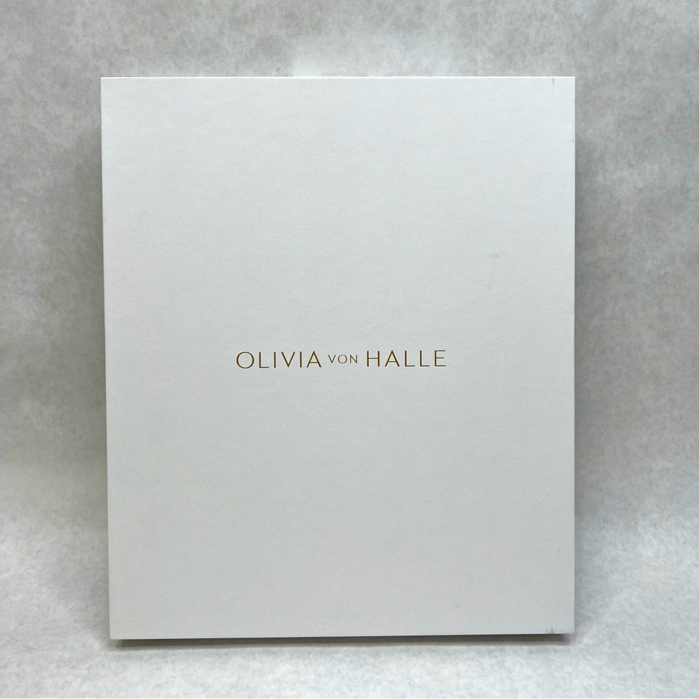 OLIVIA VON HALLE Large Empty White PJ Box